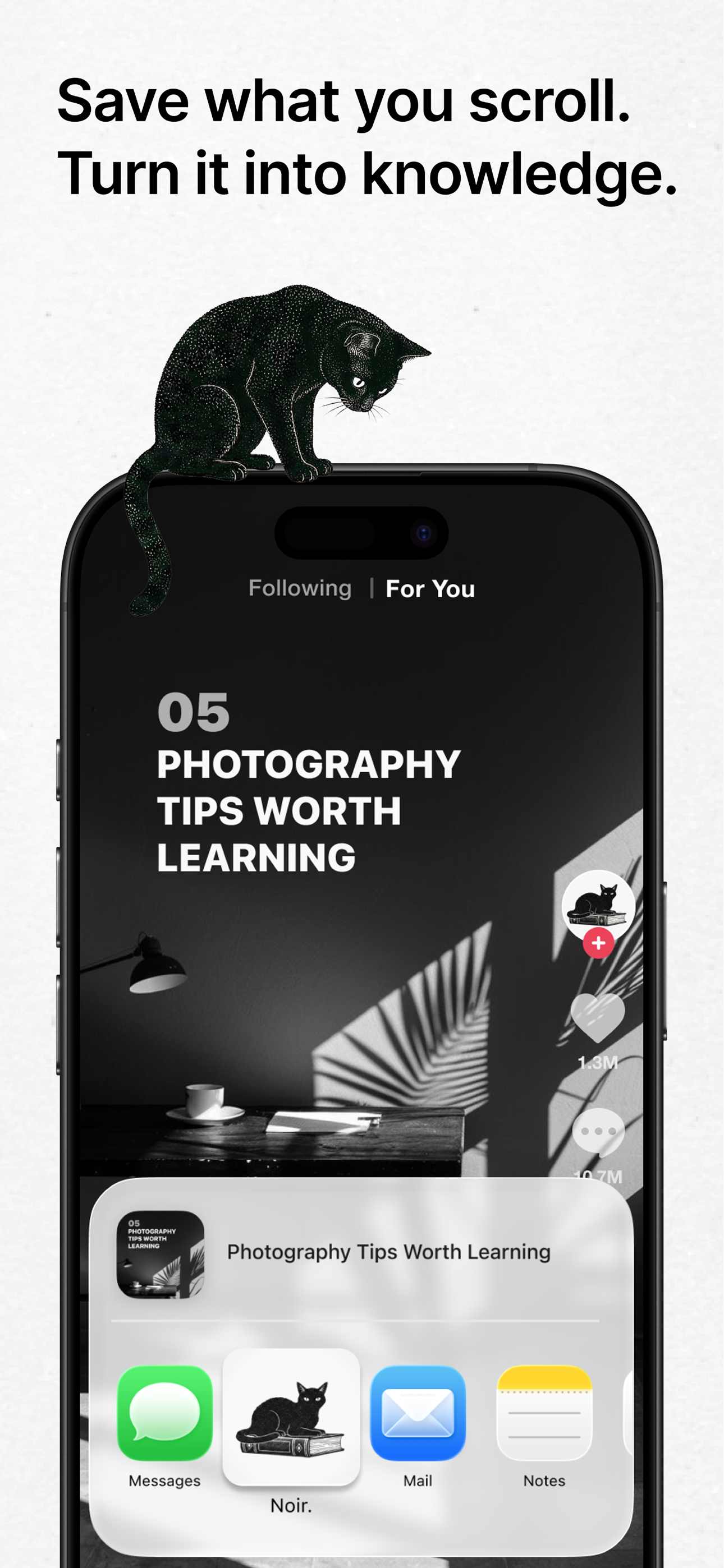 Noir app screenshot 2